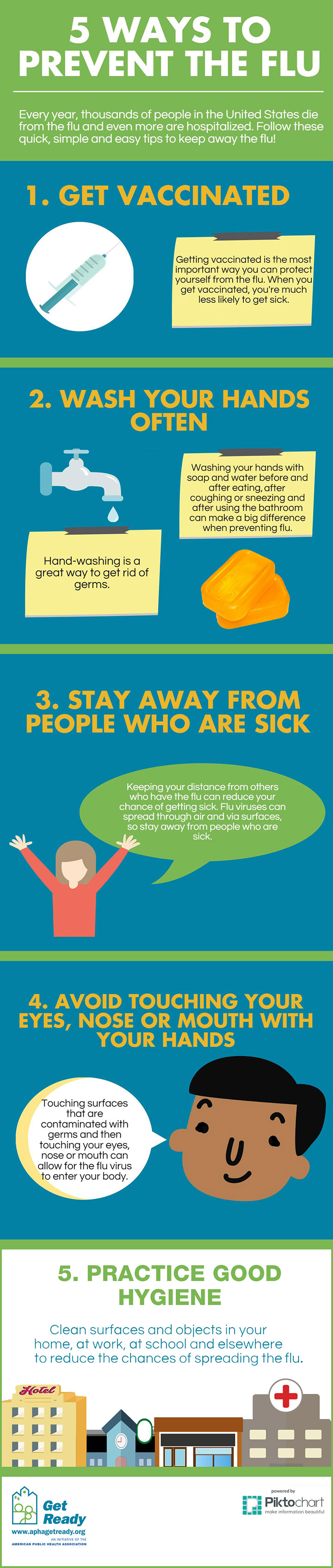 5 ways to prevent flu